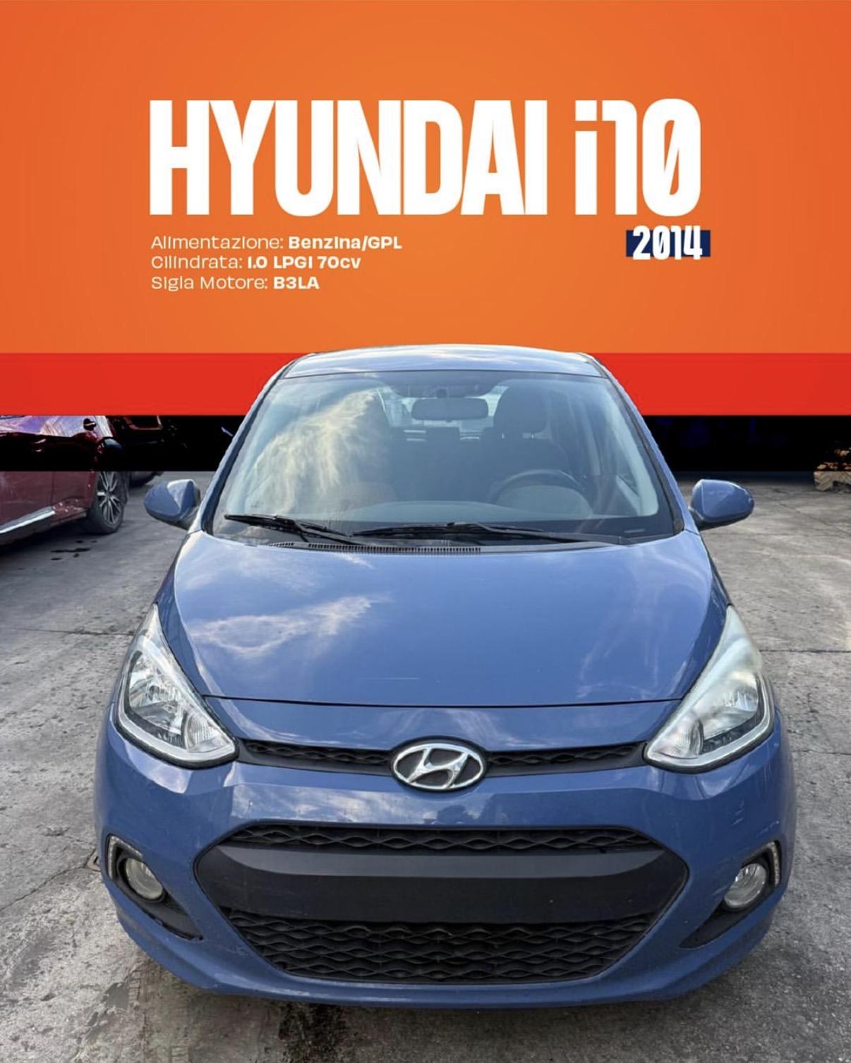 Ricambi usati auto HYUNDAI i10 2° Serie