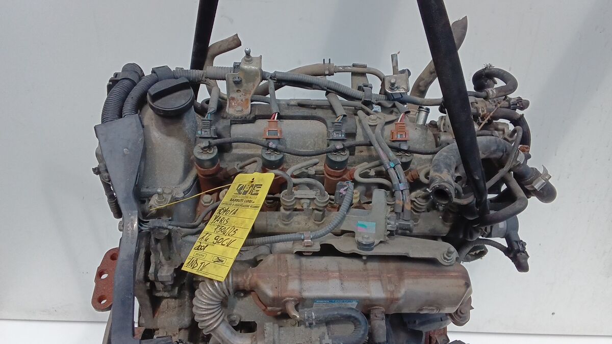 MOTORE TOYOTA YARIS 2008 1.4 T.D. 90CV (1ND TV) - (D074462) SENZA TURBINA — foto 5