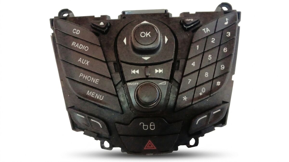 BLOCCO COMANDI STEREO FORD FIESTA 2010 8A6T18K811BD — foto 4