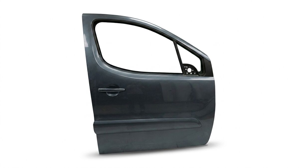 PORTA ANTERIORE DESTRA PEUGEOT PARTNER 2010 GRIGIO SCURO — foto 2