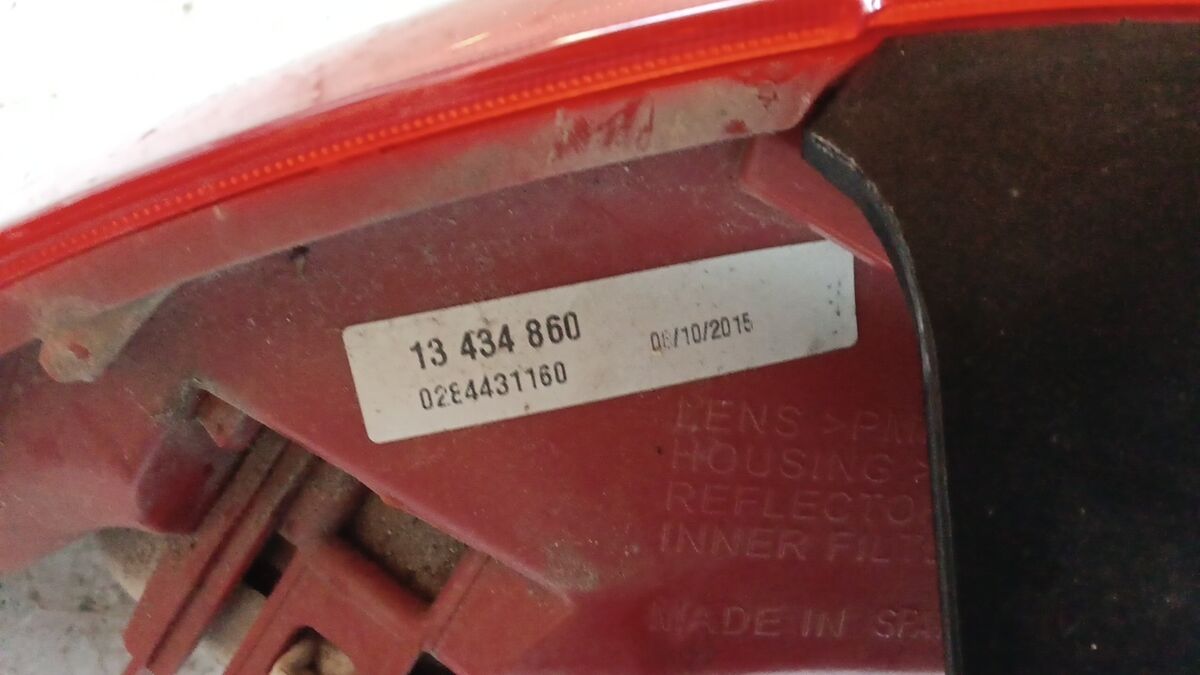 STOP DESTRO OPEL MERIVA 2012 13434860 — foto 3