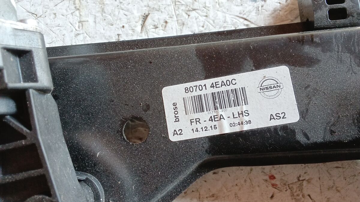 ALZACRISTALLO ANTERIORE SINISTRO NISSAN QASHQAI 2019 6 PIN 807014EA0C — foto 7