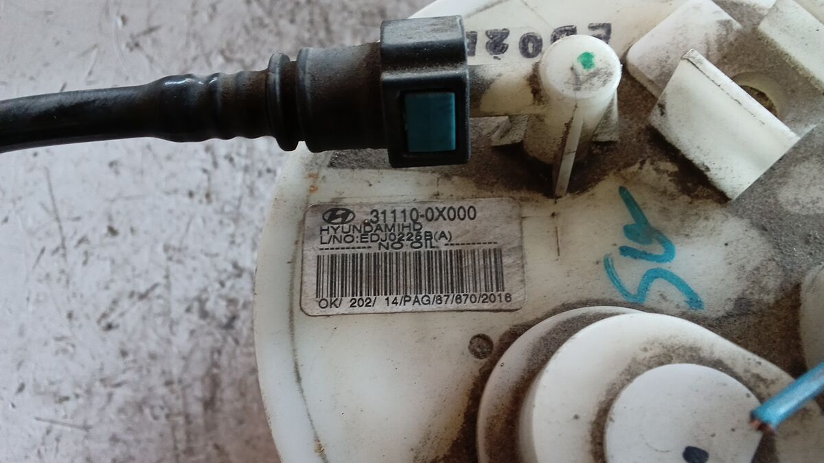 POMPA CARBURANTE GALLEGGIANTE HYUNDAI I10 2009 1.1 BENZ. 311100X000 — foto 3