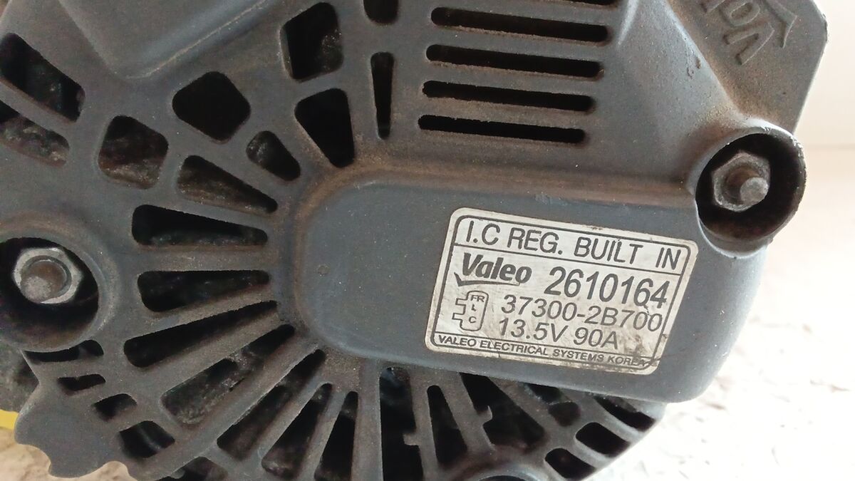 ALTERNATORE HYUNDAI IX20 2011 1.4 BENZ. 90A 373002B700 — foto 5