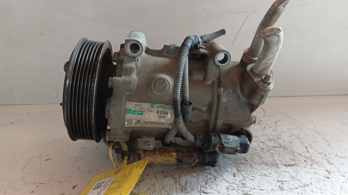 COMPRESSORE A/C CITROEN C3 2012 1.4 BENZ. 9678656080