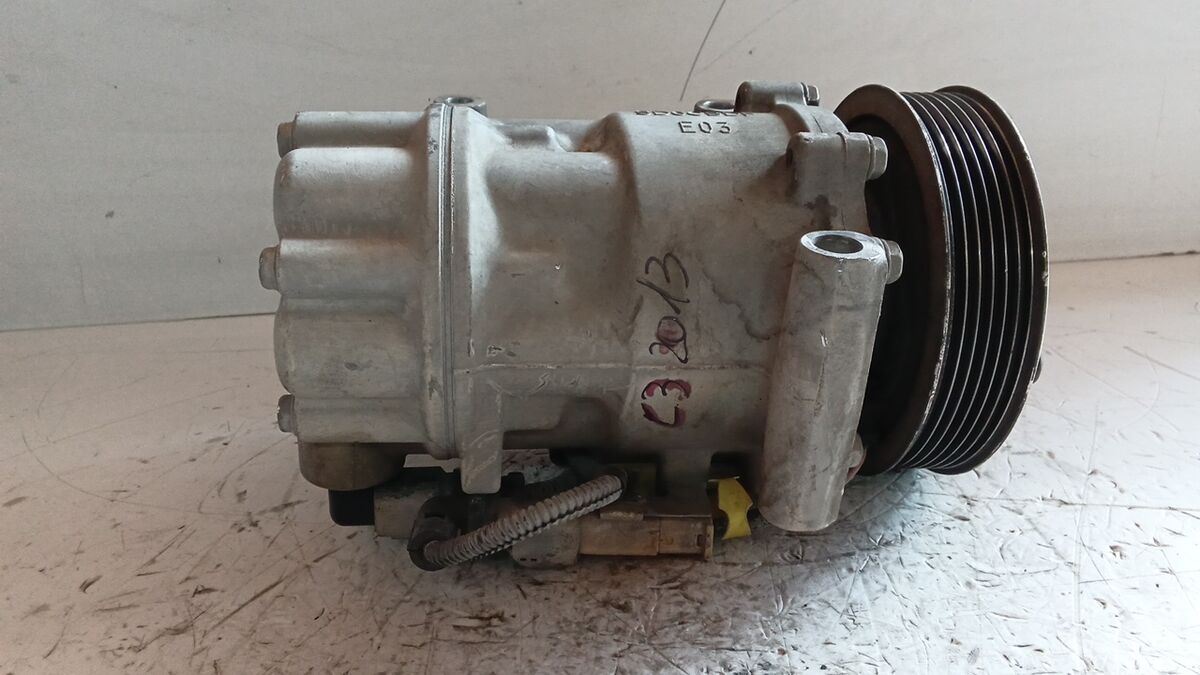 COMPRESSORE A/C CITROEN C3 2012 1.4 BENZ. 9678656080 — foto 3