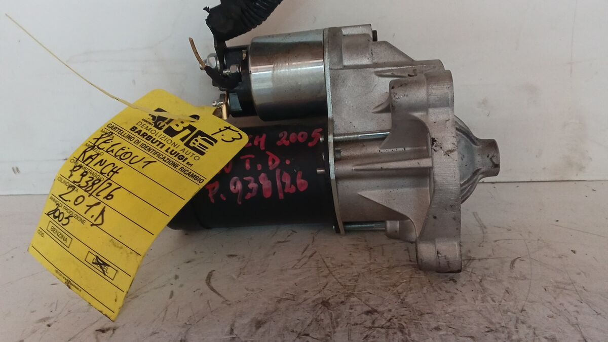MOTORINO AVVIAMENTO PEUGEOT RANCH 2005 2.0 HDI