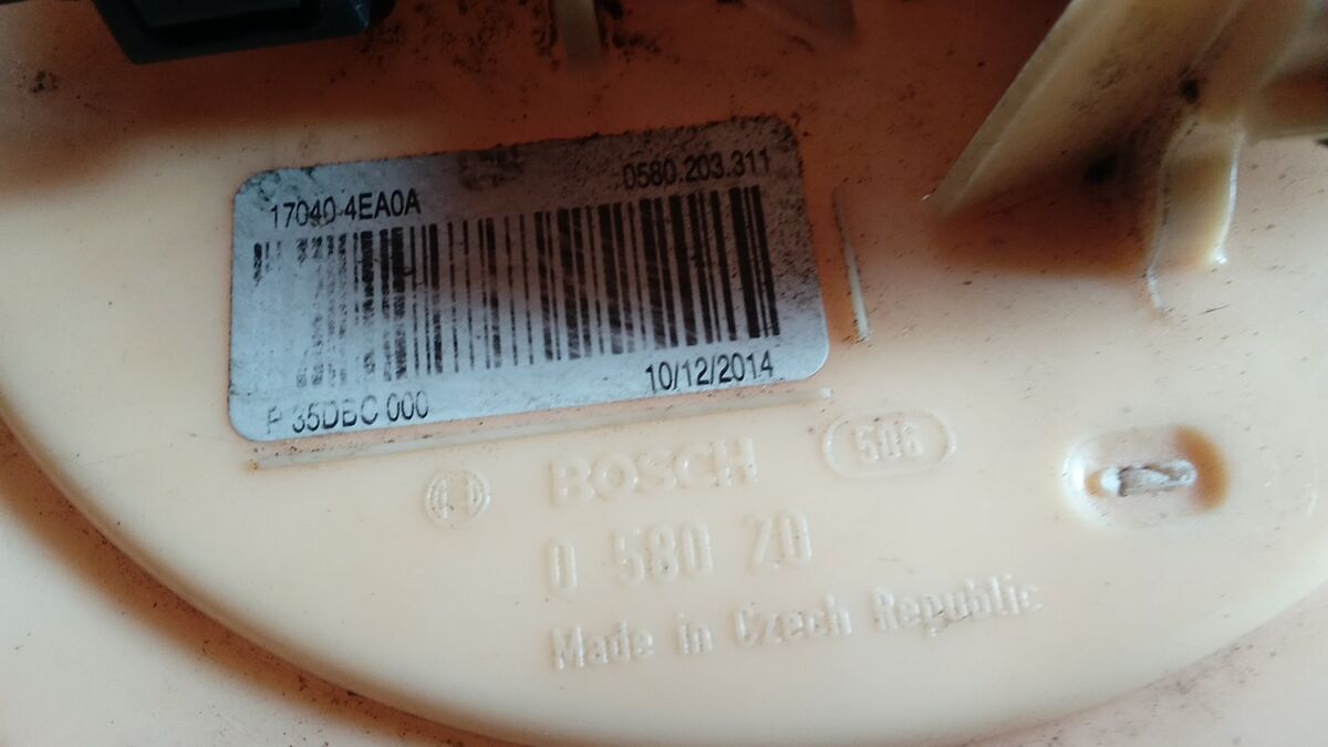 POMPA GALLEGGIANTE NISSAN QASHQAI 2015 1.6 DCI 170404EA0A — foto 3
