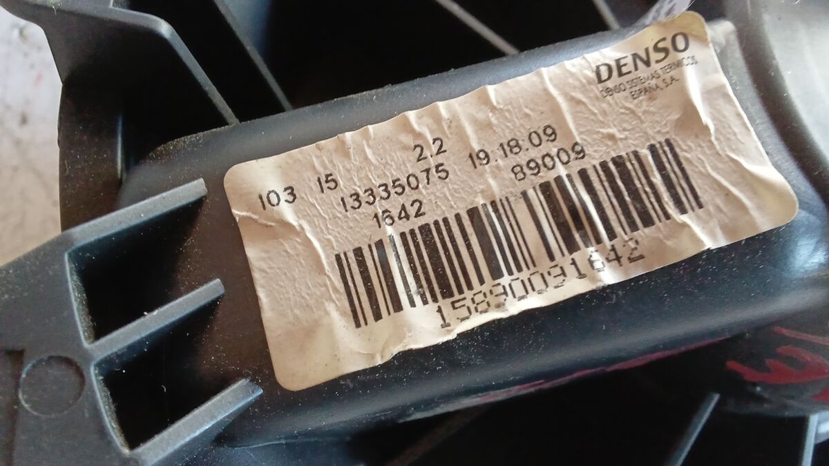 VENTOLA RISCALDAMENTO OPEL CORSA E 2015 1.2 BENZ. 13335075 — foto 4