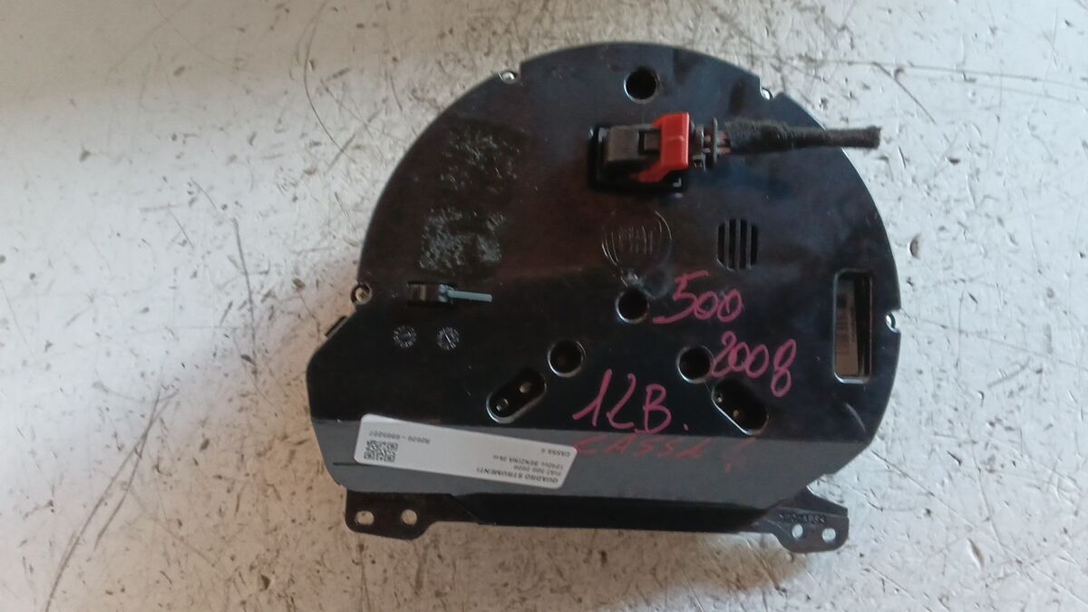 STRUMENTAZIONE COMPLETA FIAT 500 2008 1.2 BENZ. — foto 2