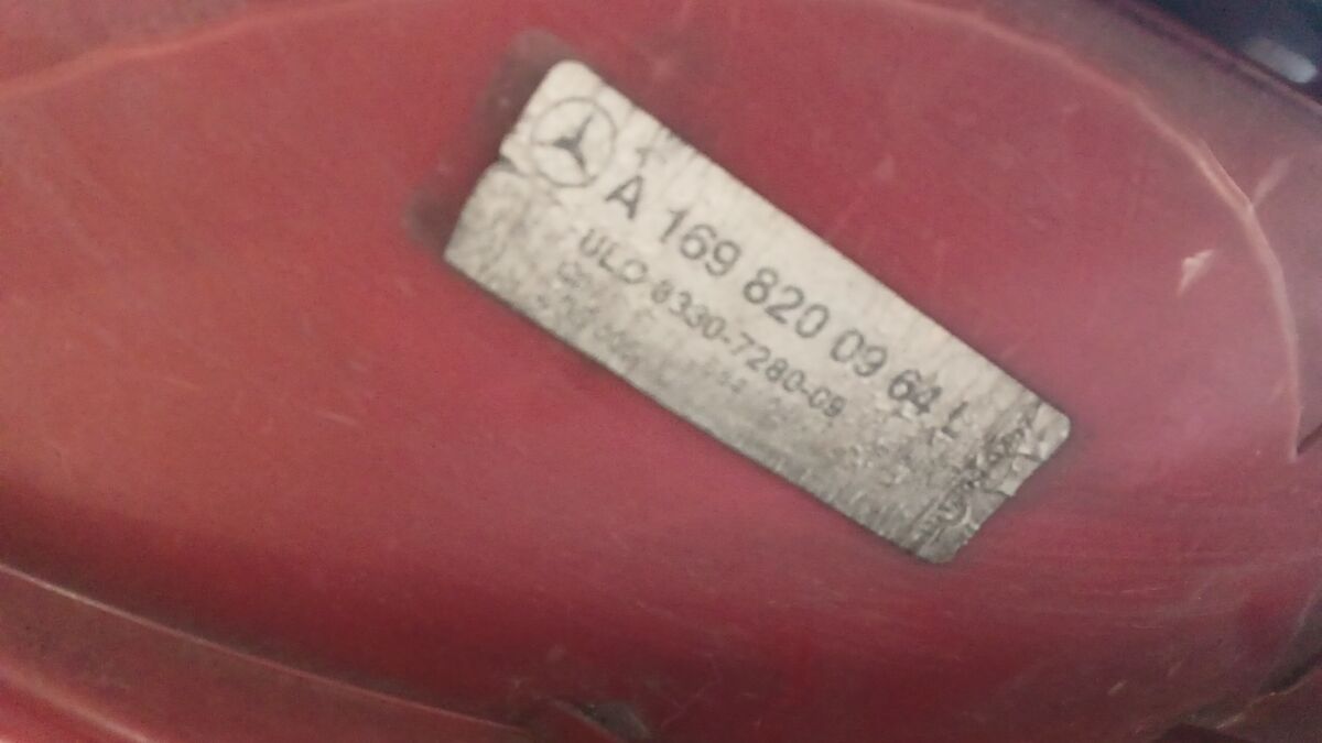 STOP SINISTRO MERCEDES CLASSE A 2006 A1698200964L — foto 4
