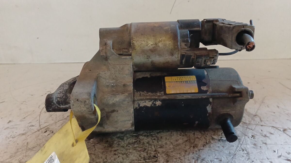 MOTORINO AVVIAMENTO TOYOTA YARIS 2000 1.0 BENZ. 2810023030 — foto 3