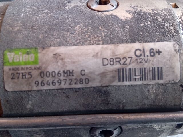 MOTORINO AVVIAMENTO PEUGEOT 307 2005 2.0 HDI 13 DENTI 9646972280 — foto 5