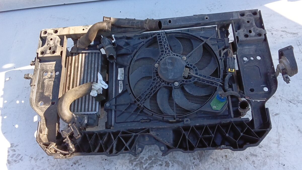 RIVESTIMENTO ANTERIORE INTERNO COMPLETO DI RADIATORI FIAT PANDA 2014 1.3 MULTIJET 75CV — foto 2