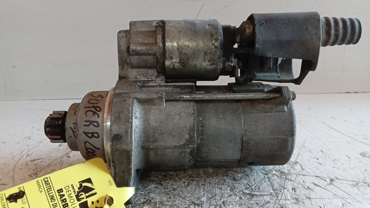 MOTORINO AVVIAMENTO SKODA SUPERB 2008 2.0 T.D. 02M911024A — foto 3