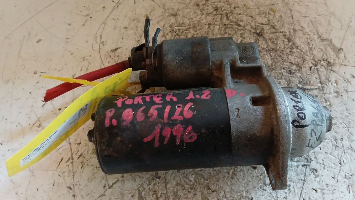 MOTORINO AVVIAMENTO PIAGGIO PORTER 1996 1.2 D.