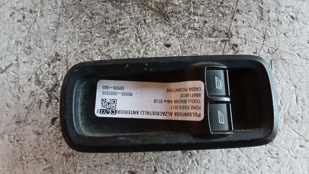 PULSANTIERA SINISTRA FORD FIESTA 2011 2 PULSANTI 8+4 PIN 8A6T14A132EC