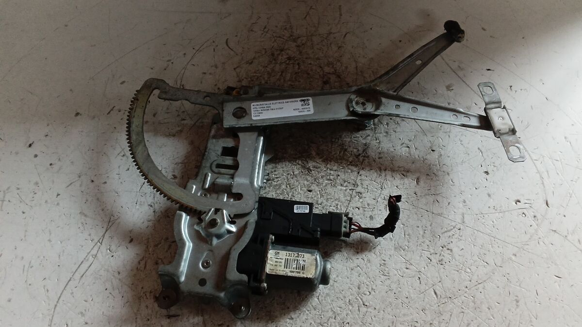 ALZACRISTALLO ANTERIORE SINISTRO OPEL CORSA 2005 6 PIN IN FERRO 13173065
