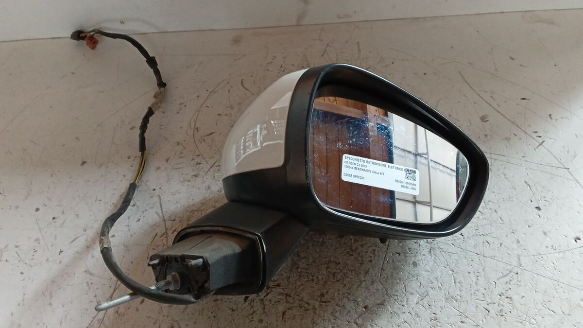 SPECCHIO DESTRO ELETTRICO CITROEN C3 2012 5+2 FILI