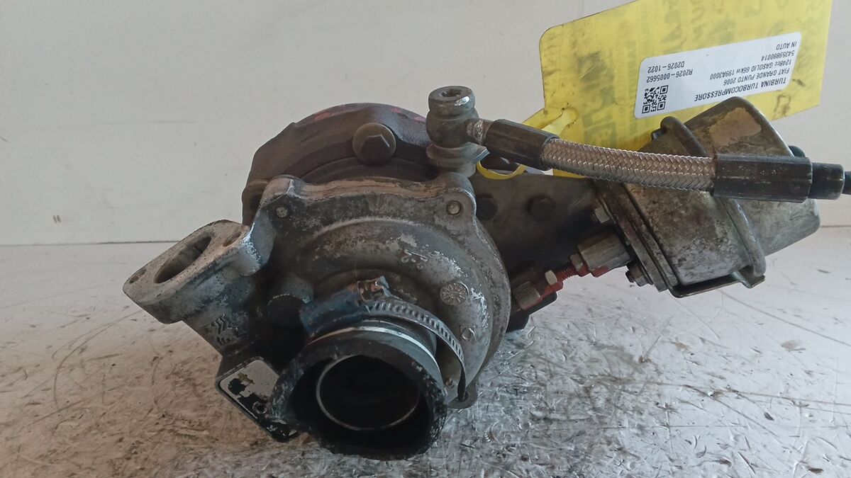TURBINA FIAT GRANDE PUNTO 2006 1.3 MULTIJET 90CV 54359880014 — foto 3