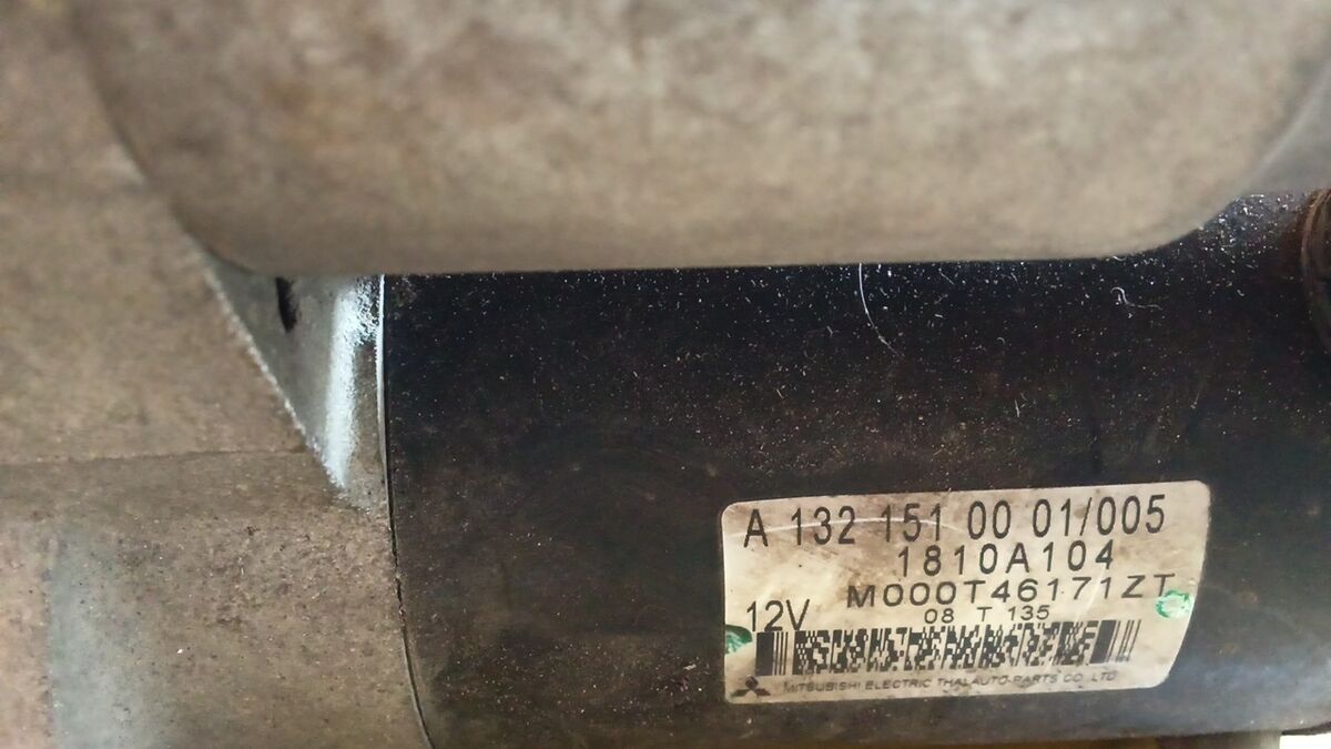 MOTORINO AVVIAMENTO SMART 451 2009 1.0 BENZ. A1321510001 — foto 5