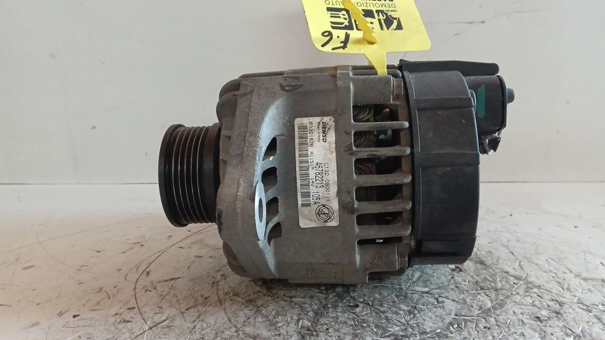 ALTERNATORE FIAT PUNTO 2001 1.9 JTD 105A 46782213 — foto 3
